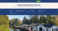 Desktop Screenshot of farncombeboats.co.uk