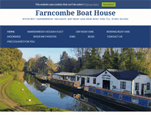 Tablet Screenshot of farncombeboats.co.uk